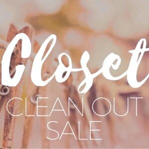 Closet clean out, feel free to check it out
